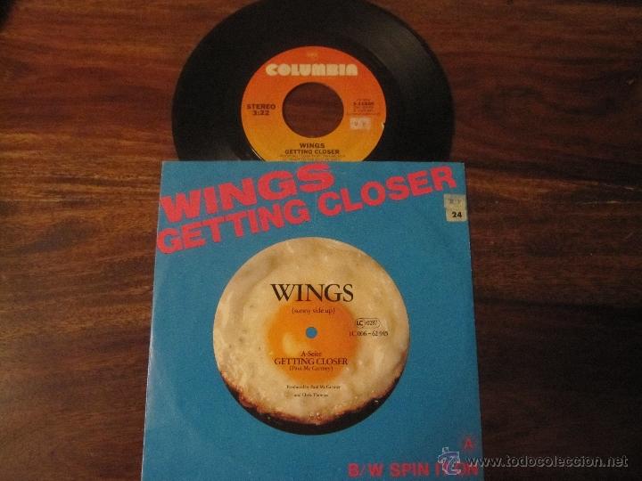 Discos de vinilo: WINGS `Getting closer` 1979 - Foto 1