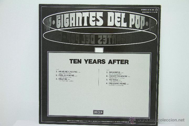 Discos de vinilo: TEN YEARS AFTER - GIGANTES DEL POP LP - Foto 2