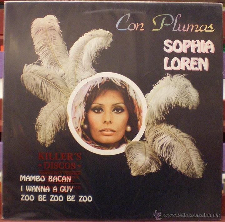 Discos de vinilo: Sophia Loren - Con Plumas - Foto 1