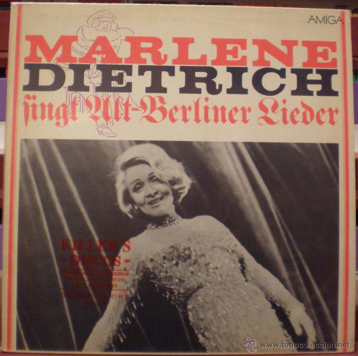 Discos de vinilo: Marlene Dietrich - Fingt Ult Berliner Lieder - Foto 1