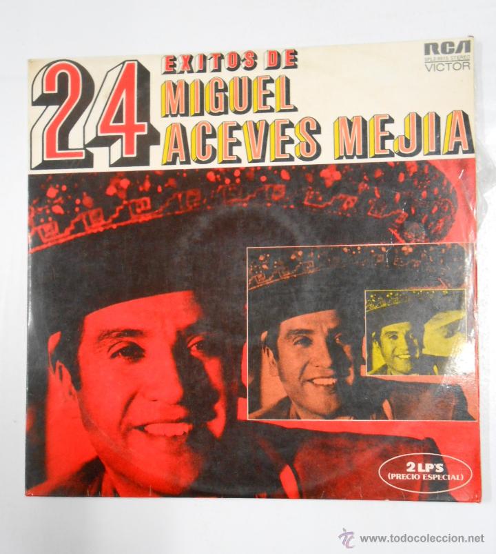 Dischi in vinile: 24 EXITOS DE MIGUEL ACEVES MEJIA . 2 LP'S. TDKDA7