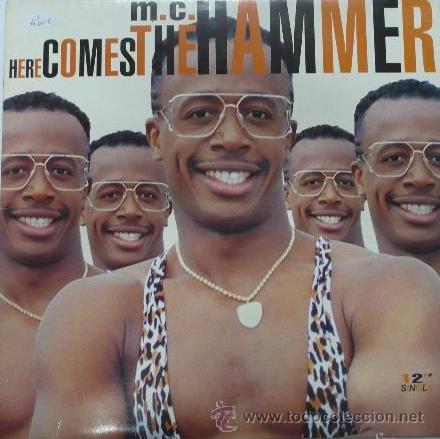 Discos de vinil: HERE COMES THE HAMMER. M.C. TDKDA2