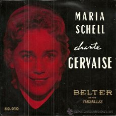 Discos de vinilo: MARIA SCHELL CANTA A GERVAISE EP SELLO BELTER EDITADO EN ESPAÑA . Lote 47496904