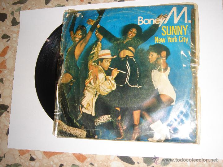 Discos de vinilo: BONEY M SUNNY NEW YORK CITTY - Foto 1