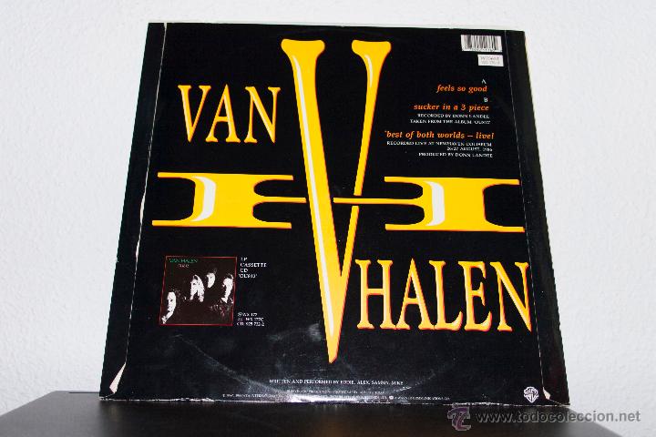 Discos de vinilo: VAN HALEN - FEEL SO GOOD MAXI - Foto 2