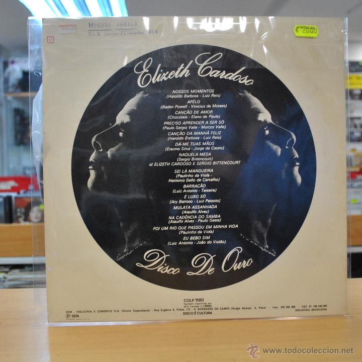Dischi in vinile: ELIZETH E CIRO - A BOSSA ETERNA DE ELIZETH E CIRO - LP