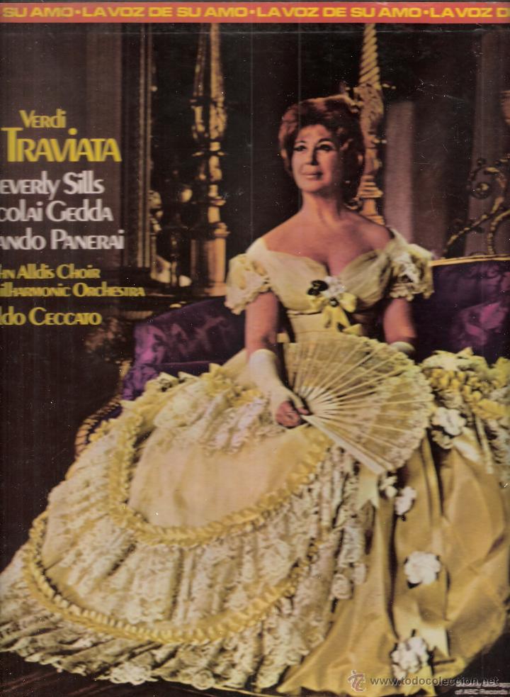 la traviata.verdi.beberly sills.nicolai geda.ro Buy LP vinyl