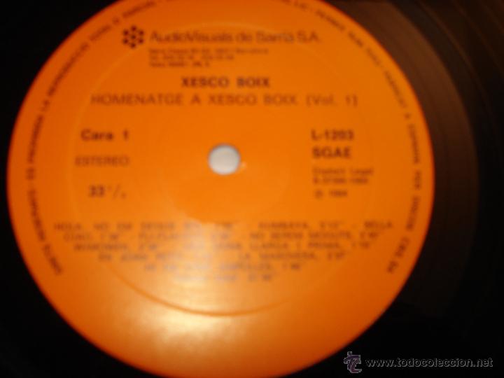 Discos de vinilo: HOMENATGE A XESCO BOIX - 2 LP - Foto 3