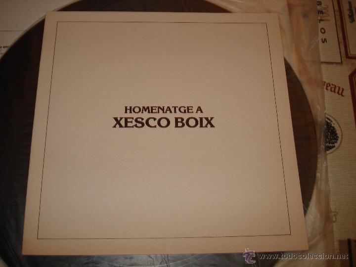 Discos de vinilo: HOMENATGE A XESCO BOIX - 2 LP - Foto 4