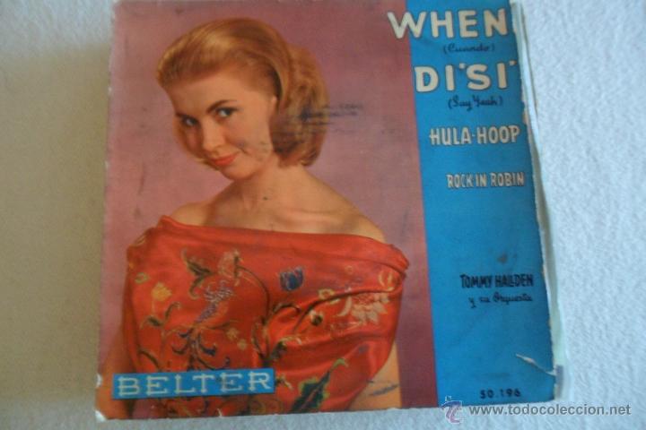 Discos de vinilo: TOMMY HALLDEN Y SU ORQUESTA - WHEN + 3 EP 1959 - Foto 1