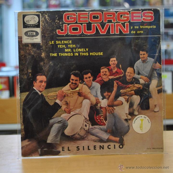 Discos de vinilo: GEORGES JOUVIN - LE SILENCE + 3 - EP - Foto 1