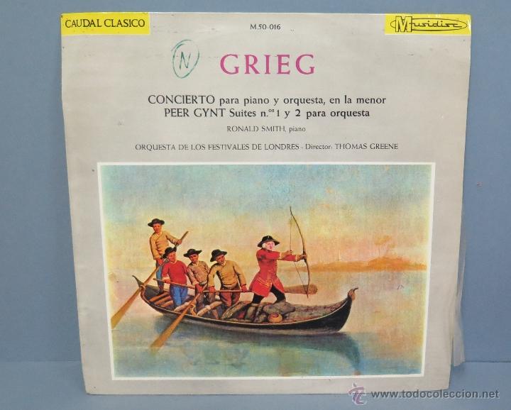 Discos de vinilo: LP. GRIEG. PEER GYNT. DIR. THOMA GREENE - Foto 1