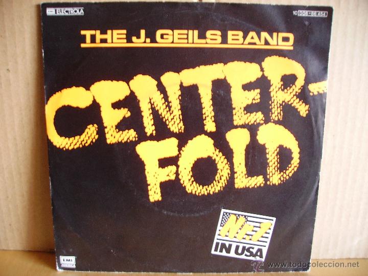 Discos de vinilo: THE J.GEILS BAND ---- CENTERFOLD - Foto 1