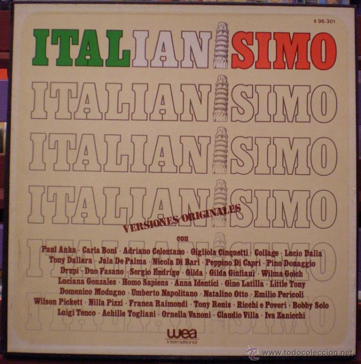 Discos de vinilo: Italianisimo - Box - Foto 1