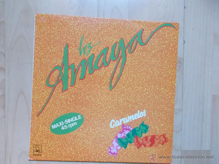 Discos de vinilo: LOS AMAYA CARAMELOS 1991 - Foto 1