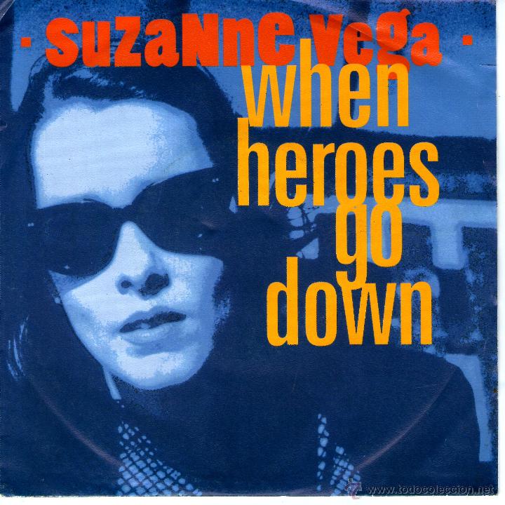 Discos de vinilo: SUZANNE VEGA / WHEN HEROES GO DOWN - Foto 1