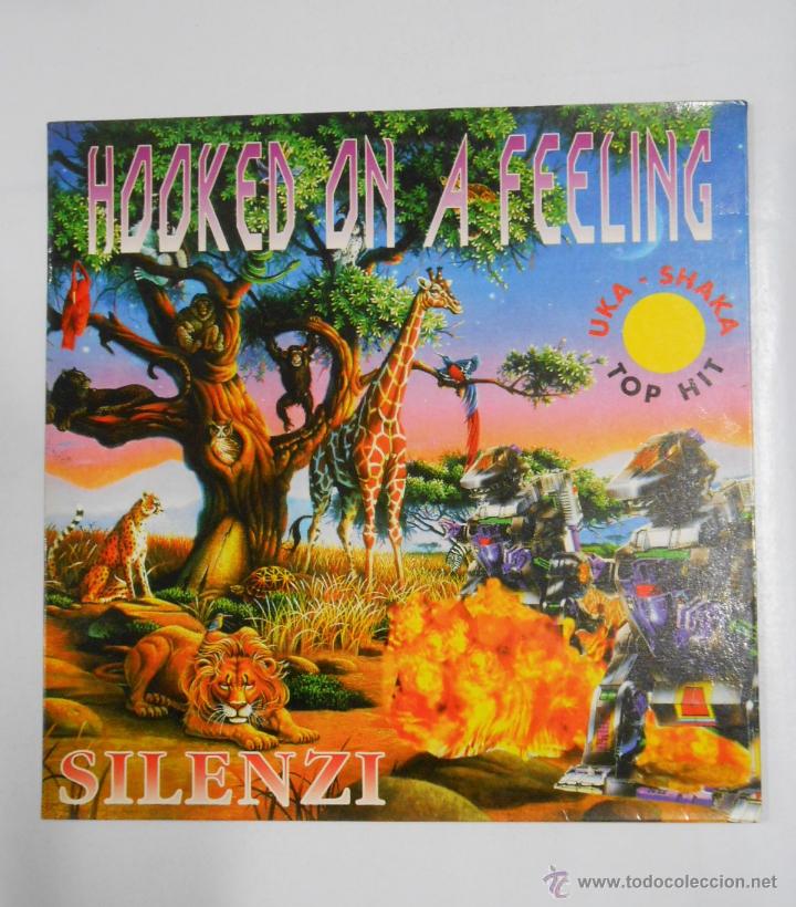 Discos de vinilo: HOOKED ON A FEELING. - UKA SHAKA. TOP HIT. SILENZI. TDKDA3 - Foto 1