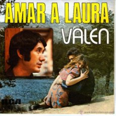 Discos de vinilo: VALEN - AMAR A LAURA / YO TE QUERÍA PROMO