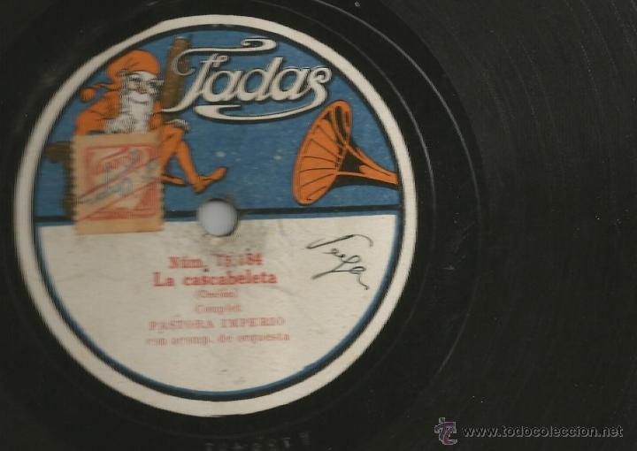 Discos de vinilo: PASTORA IMPERIO: LA CASCABELETA + EL MOLINILLO - Foto 1