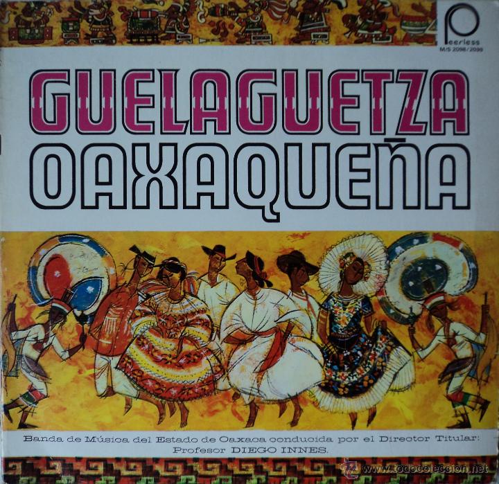 Vinyl records: Banda M&uacute;sica Estado de Oaxaca - Guelaguetza - Edici&oacute;n de 1979 de Mexico - Doble
