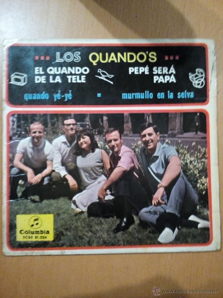 Discos de vinilo: LOS QUANDOS EL QUANDO DE LA TELE - EP - Foto 1