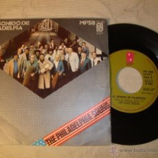 Discos de vinilo: DISCO SINGLE ORIGINAL VINILO MFSB - EL SONIDO DE FILADELFIA / ALGO POR NADA - SINGLE 1974. Lote 47617651