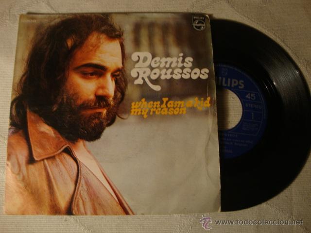 Discos de vinilo: DISCO SINGLE ORIGINAL VINILO DEMIS ROUSSOS - Foto 1