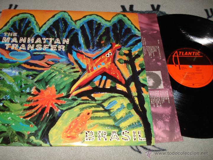 Discos de vinilo: THE MANHATTAN TRANSFER - BRASIL (SPAIN 1987) - Foto 1