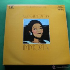 Discos de vinilo: IMMORTAL. ECHOES OF AN ERA - DINAH WASHINGTON LP GATEFOLD 1977 LABEL ROULETTE PDELUXE. Lote 47638665