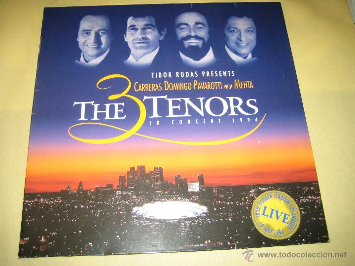Discos de vinilo: THE 3 TENORS - DOUBLE LP - ED. GERMANY  1994 - Foto 1