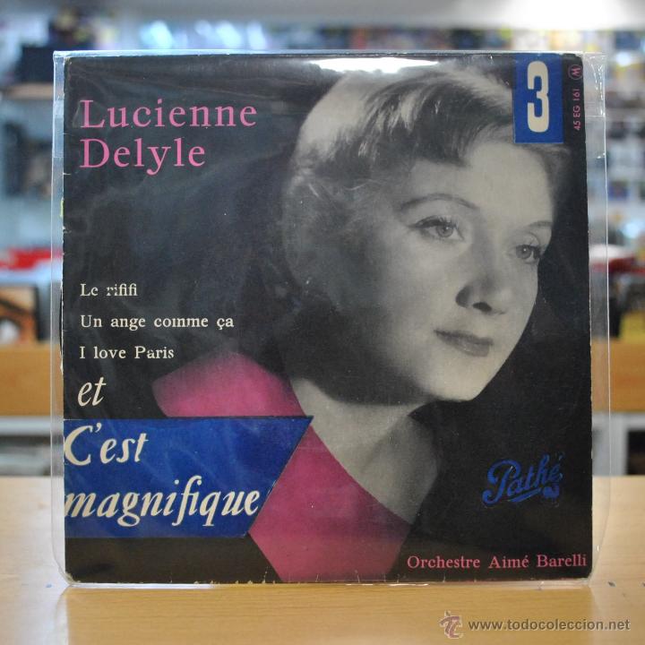 Discos de vinilo: LUCIENNE DELYLE - CEST MAGNIFIQUE + 3 - EP - Foto 1