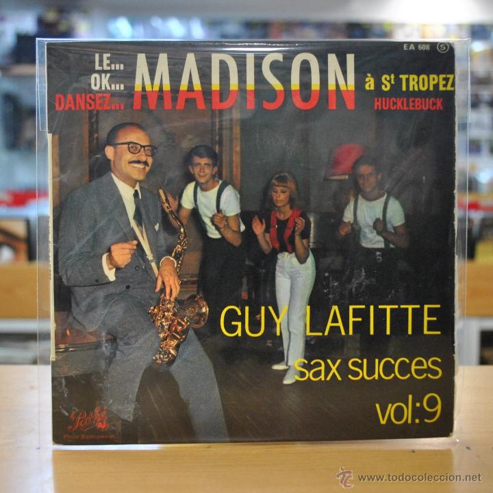 Discos de vinilo: GUY LAFITTE - 4 SAX SUCCES VOL. 9 - EP - Foto 1