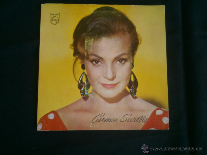Discos de vinilo: carmen sevilla,flamenca ye ye,disco de publicidad