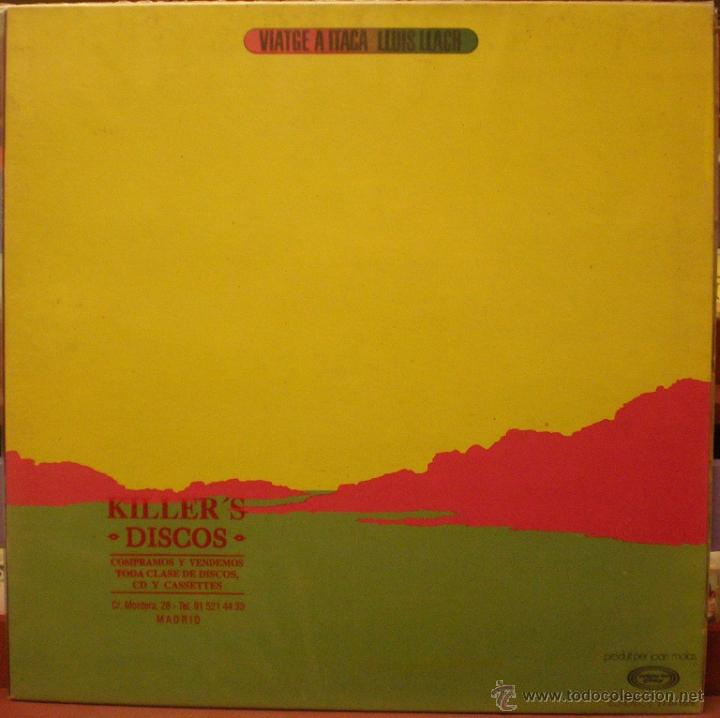Discos de vinilo: Lluis Llach - Viatge a Itaca - Foto 1