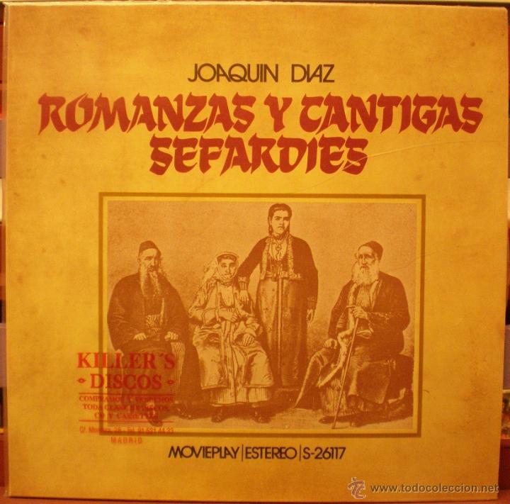 Discos de vinilo: Joaquin Diaz - Romanzas y Cantigas Sefardies - Foto 1