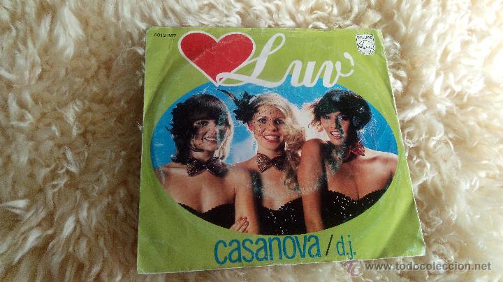 Discos de vinilo: VINILO SINGLE - LUV - CASANOVA - COMPRA 5 PAGA 4 - Foto 1