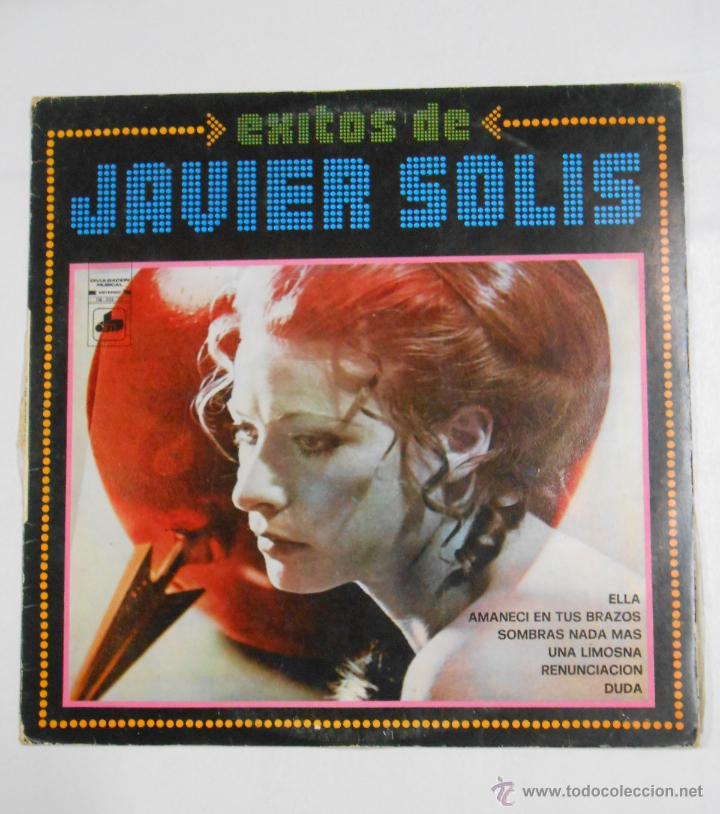 Discos de vinilo: EXITOS DE JAVIER SOLIS. LP. TDKDA2 - Foto 1