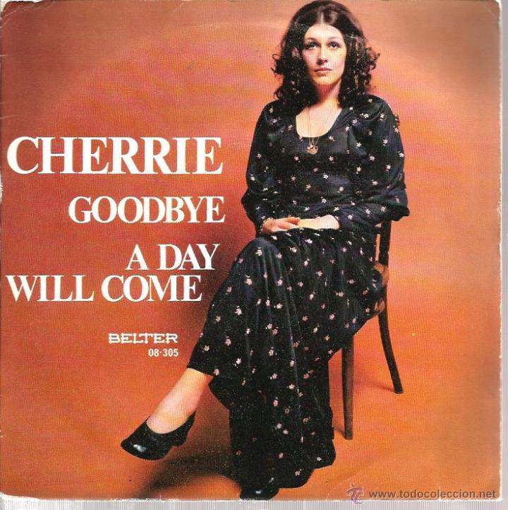 Discos de vinilo: SG CHERRIE : GOODBYE ( GUITARMAN ) - Foto 1