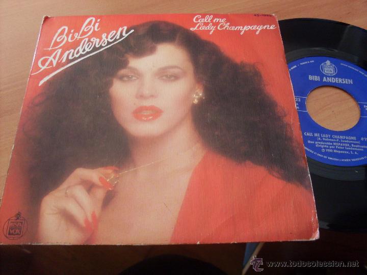 Discos de vinilo: BIBI ANDERSEN (CALL ME ) SINGLE ESPA&Ntilde;A 1980 (EPI23) - Foto 1