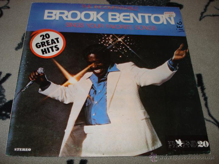 Discos de vinilo: BROOK BENTON - THE INCOMPARABLE - Foto 1
