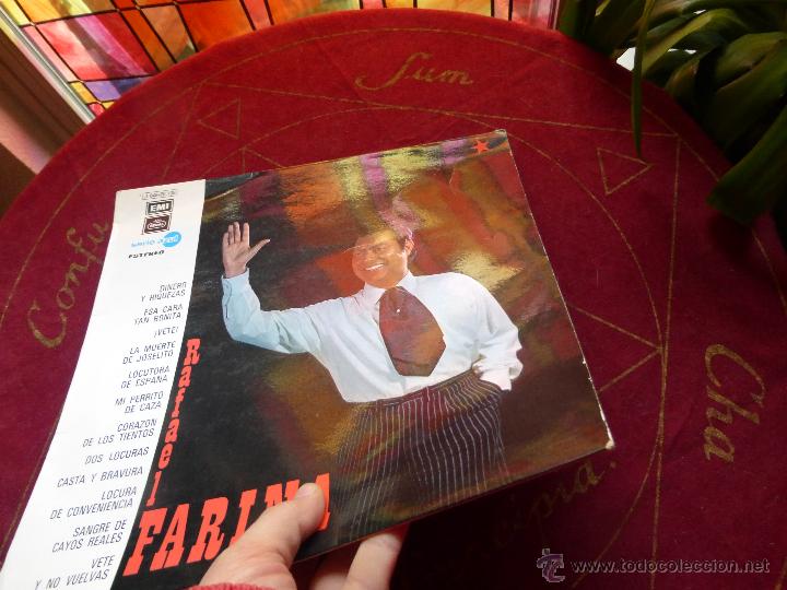 Discos de vinilo: RAFAEL FARINA - SOLO CARATULA DE LP - Foto 2