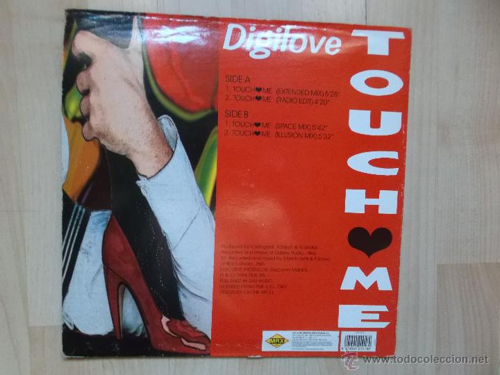 Discos de vinilo: DIGILOVE TOUCH ME 1994 MAX MUSIC - Foto 2