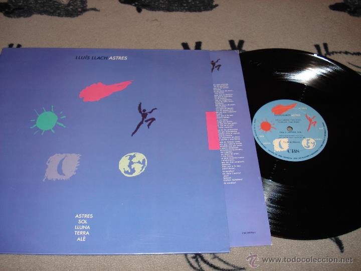 Discos de vinilo: LLUIS LLACH - ASTRES (LP CBS 1986) - Foto 1