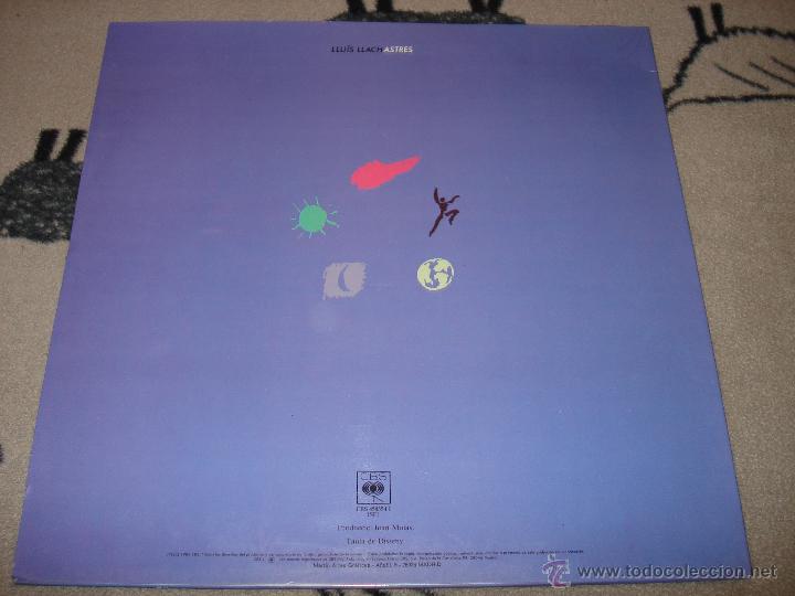 Discos de vinilo: LLUIS LLACH - ASTRES (LP CBS 1986) - Foto 2