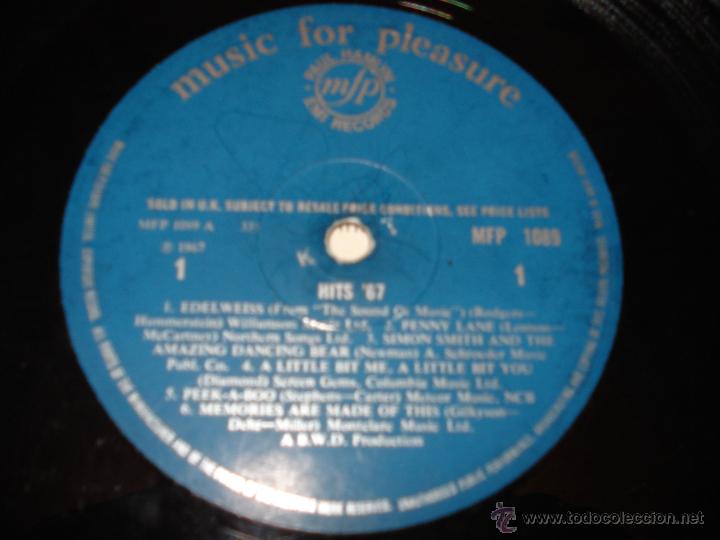 Discos de vinilo: HITS 67 FOR 126 - Foto 2