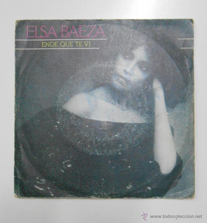 Discos de vinilo: ELSA BAEZA - ENDE QUE TE VI. TDKDS1E - Foto 1