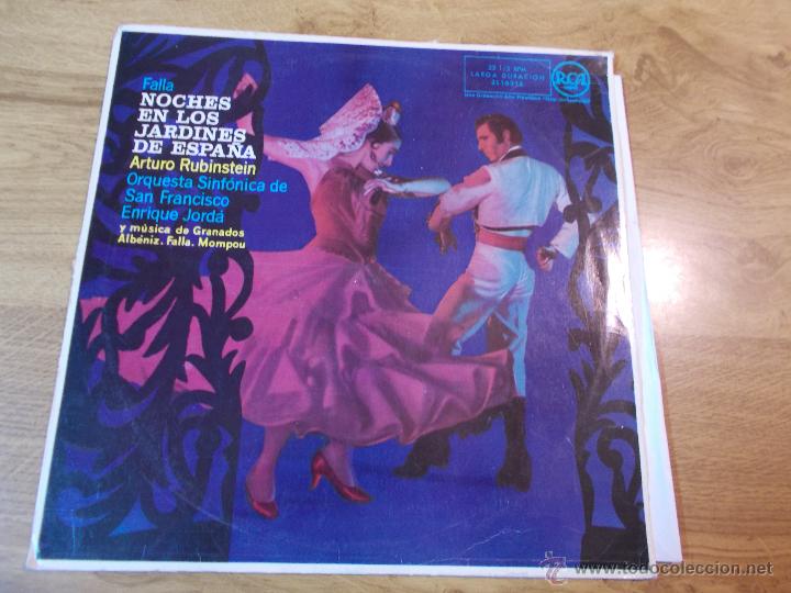 Discos de vinilo: FALLA NOCHES EN LOS JARDINES DE ESPA&Ntilde;A. - Foto 1