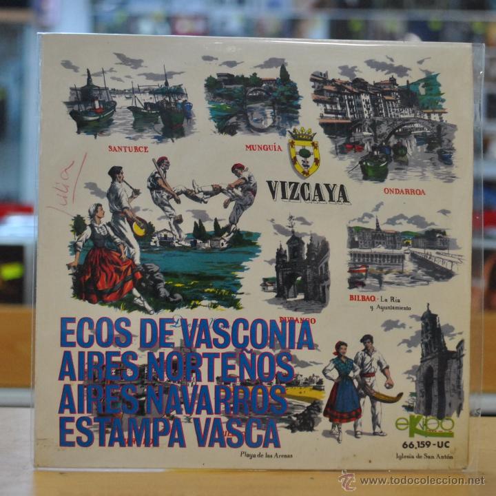 Discos de vinilo: VIZCAYA - ECOS DE VASCONIA - + 3 - EP - Foto 1