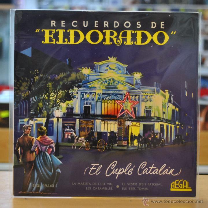 Discos de vinilo: RECUERDOS DE ELDORADO - EL CUPLE CATALAN - EP - Foto 1