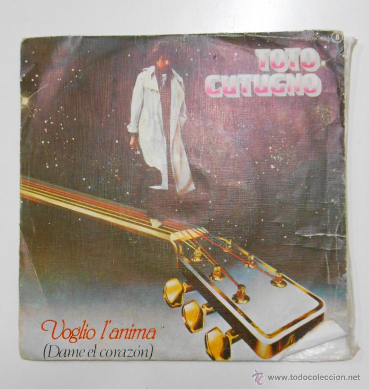 Discos de vinilo: TOTO COTUGNO. - VOGLIO LANIMA. TDKDS1A - Foto 1